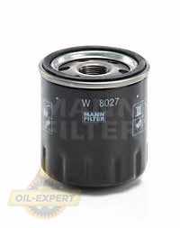 Mann-filter Фільтр масляний MANN-FILTER W 8027 - Заображення 1
