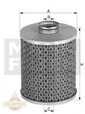 Mann-filter Фільтр масляний MANN-FILTER H 76/1 - Картинка 1