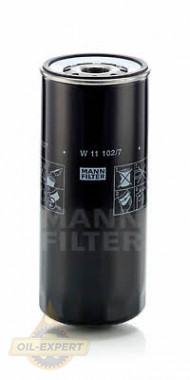 Mann-filter Фільтр масляний MANN-FILTER W 11 102/7 - Картинка 1
