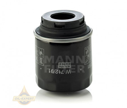 Mann-filter Фільтр масляний MANN-FILTER W 712/91 - Картинка 1