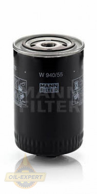Mann-filter Фільтр масляний MANN-FILTER W 940/55 - Заображення 1