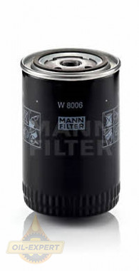 Mann-filter Фільтр масляний MANN-FILTER W 8006 - Заображення 1