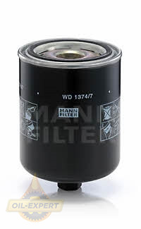 Mann-filter Фільтр масляний MANN-FILTER WD 1374/7 - Картинка 1