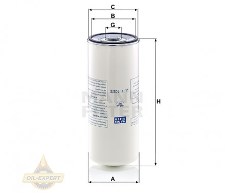 Mann-filter Сепаратор MANN-FILTER LB 11 102/2 - Картинка 1