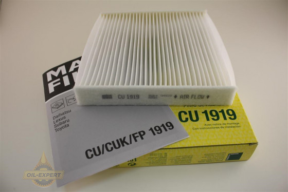 Mann-filter Фильтр салона MANN-FILTER CU 1919 - Картинка 1