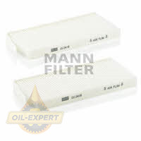 Mann-filter Фильтр салона MANN-FILTER CU 2418-2 - Картинка 1