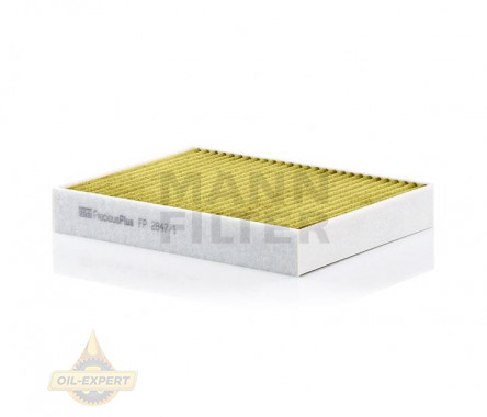 Mann-filter Фільтр салону антибактеріальний MANN-FILTER FP 2847/1 - Заображення 1