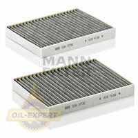 Mann-filter Фильтр салона угольный MANN-FILTER CUK 2736-2 - Картинка 1