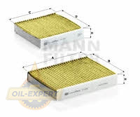 Mann-filter Фільтр салону антибактеріальний MANN-FILTER FP 21 000-2 - Заображення 1