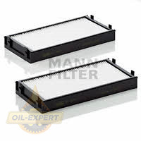 Mann-filter Фільтр салону MANN-FILTER CU 2941-2 - Заображення 1