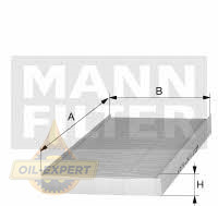 Mann-filter Фильтр салона MANN-FILTER CU 4219 - Картинка 1