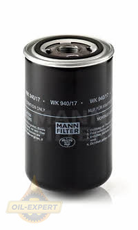 Mann-filter Фильтр топливный MANN-FILTER WK 940/17 - Картинка 1