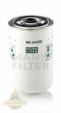 Mann-filter Фильтр топливный MANN-FILTER WK 940/20 - Картинка 1