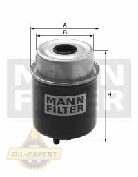 Mann-filter Фильтр топливный MANN-FILTER WK 8136 - Картинка 1