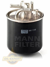 Mann-filter Фильтр топливный MANN-FILTER WK 1136 - Картинка 1