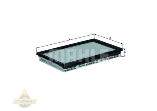 Mahle/knecht Фільтр повітряний MAHLE/KNECHT LX 307 - Заображення 2
