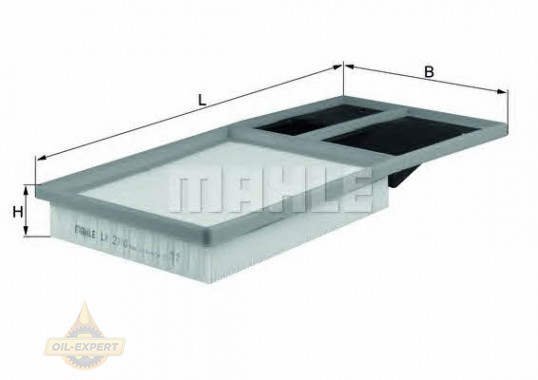 Mahle/knecht Фільтр повітряний MAHLE/KNECHT LX 2010 - Заображення 1