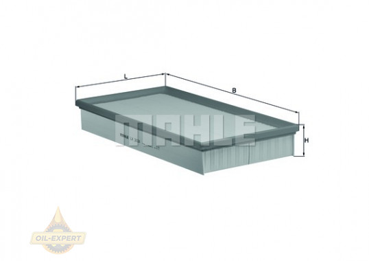 Mahle/knecht Фільтр повітряний MAHLE/KNECHT LX 2024 - Заображення 2