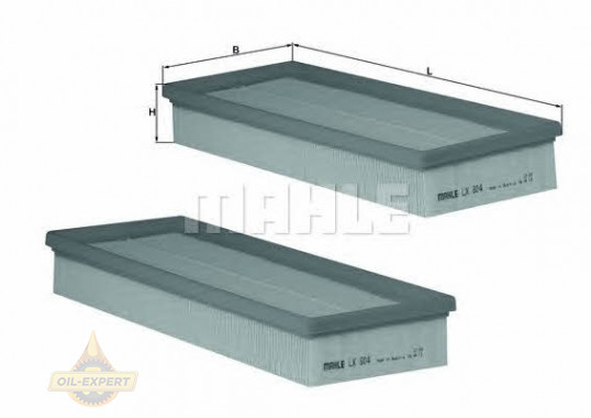 Mahle/knecht Фільтр повітряний MAHLE/KNECHT LX 804/S - Заображення 1