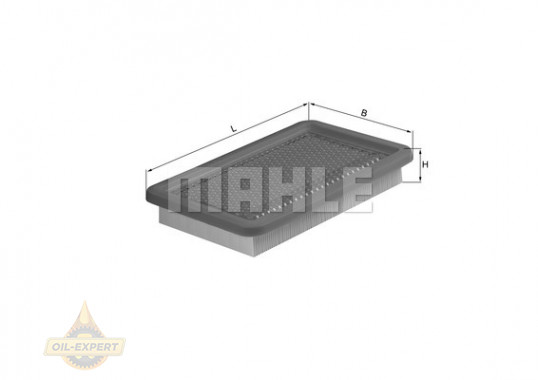 Mahle/knecht Фильтр воздушный MAHLE/KNECHT LX 542 - Картинка 2