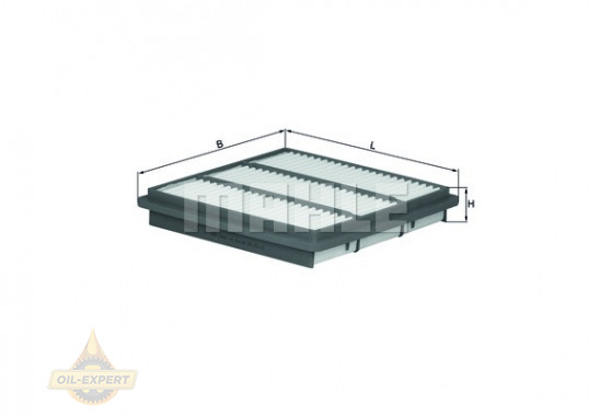 Mahle/knecht Фильтр воздушный MAHLE/KNECHT LX 989 - Картинка 2