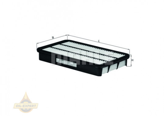 Mahle/knecht Фильтр воздушный MAHLE/KNECHT LX 810 - Картинка 2