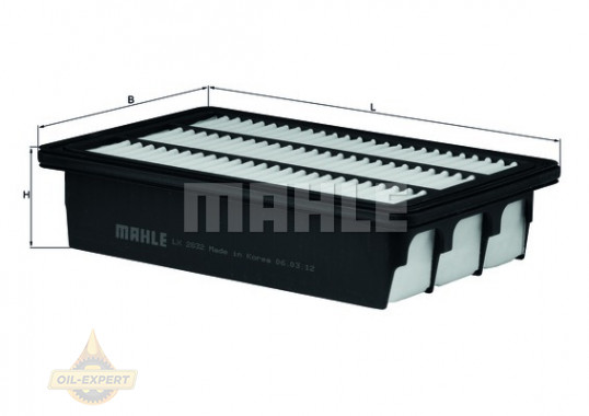 Mahle/knecht Фильтр воздушный MAHLE/KNECHT LX 2832 - Картинка 2