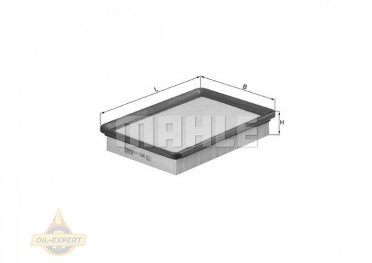 Mahle/knecht Фильтр воздушный MAHLE/KNECHT LX 1030 - Картинка 2