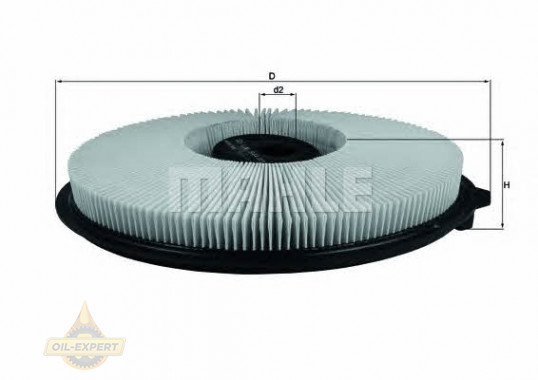 Mahle/knecht Фильтр воздушный MAHLE/KNECHT LX 544 - Картинка 1