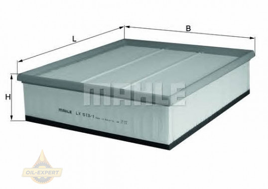 Mahle/knecht Фільтр повітряний MAHLE/KNECHT LX 513/1 - Заображення 1