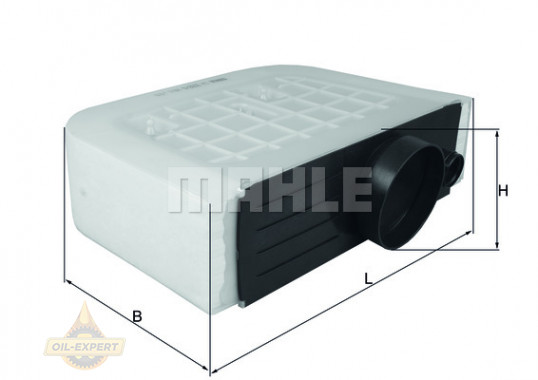 Mahle/knecht Фильтр воздушный MAHLE/KNECHT LX 3233/6 - Картинка 3