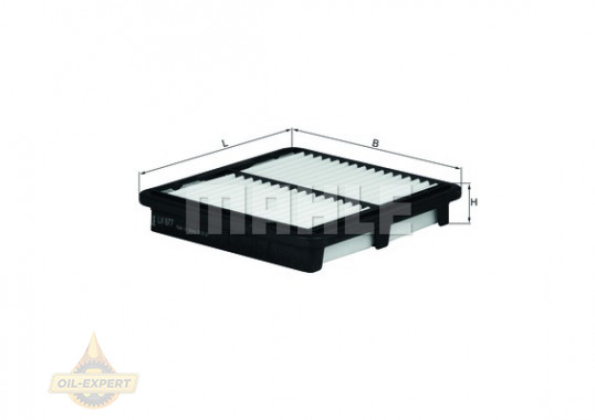 Mahle/knecht Фильтр воздушный MAHLE/KNECHT LX 877 - Картинка 2
