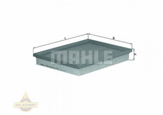 Mahle/knecht Фильтр воздушный MAHLE/KNECHT LX 1662 - Картинка 1