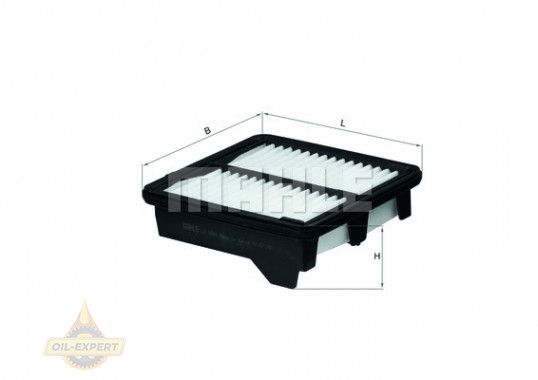 Mahle/knecht Фильтр воздушный MAHLE/KNECHT LX 2693 - Картинка 2
