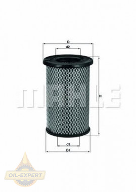 Mahle/Knecht Фильтр воздушный MAHLE/KNECHT LX 2968 - Картинка 1