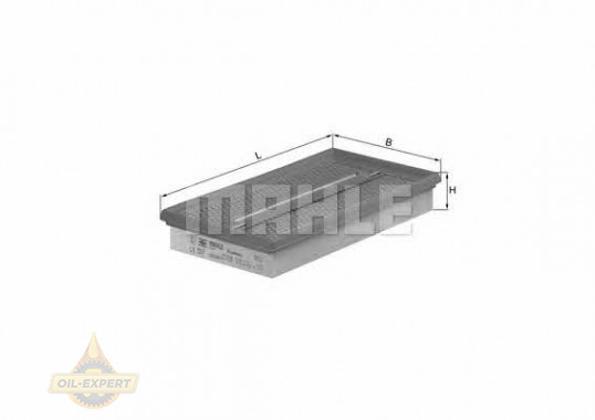 Mahle/knecht Фильтр воздушный MAHLE/KNECHT LX 557 - Картинка 1
