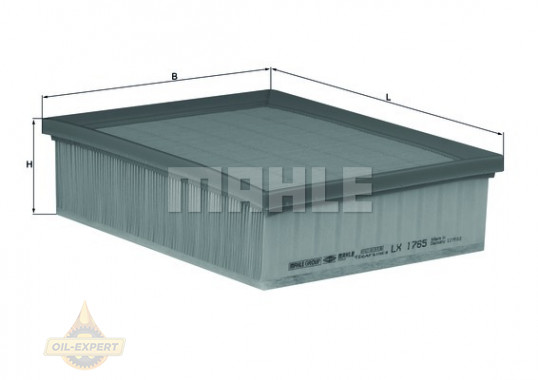 Mahle/knecht Фильтр воздушный MAHLE/KNECHT LX 1765 - Картинка 2