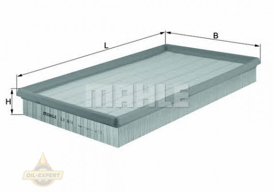 Mahle/knecht Фильтр воздушный MAHLE/KNECHT LX 614 - Картинка 1