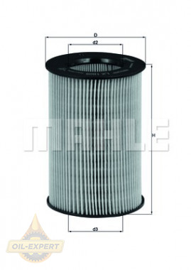 Mahle/knecht Фільтр повітряний MAHLE/KNECHT LX 1805 - Заображення 2
