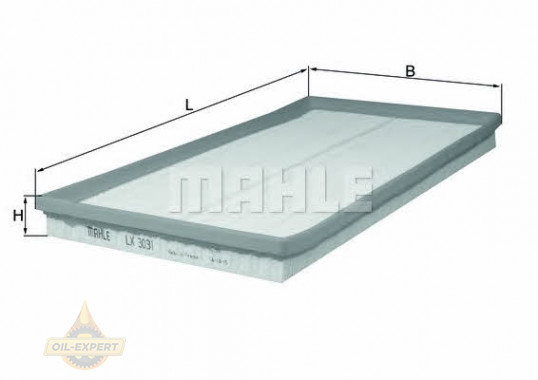Mahle/knecht Фільтр повітряний MAHLE/KNECHT LX 3031 - Заображення 1