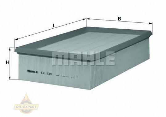 Mahle/knecht Фильтр воздушный MAHLE/KNECHT LX 339 - Картинка 1