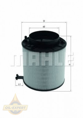 Mahle/knecht Фильтр воздушный MAHLE/KNECHT LX 2091D - Картинка 1