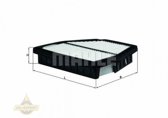 Mahle/knecht Фильтр воздушный MAHLE/KNECHT LX 2965 - Картинка 1