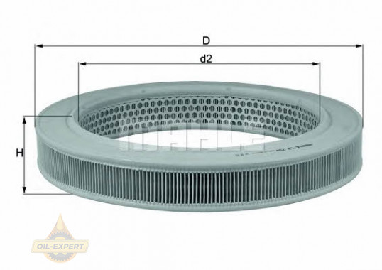 Mahle/knecht Фильтр воздушный MAHLE/KNECHT LX 754 - Картинка 1