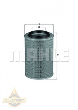 Mahle/knecht Фільтр повітряний MAHLE/KNECHT LX 46 - Заображення 2