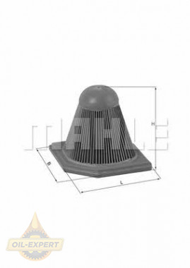 Mahle/knecht Фільтр повітряний MAHLE/KNECHT LX 1892 - Заображення 1