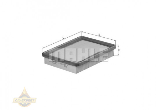 Mahle/Knecht Фильтр воздушный MAHLE/KNECHT LX 920 - Картинка 2