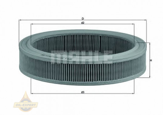 Mahle/knecht Фильтр воздушный MAHLE/KNECHT LX 202 - Картинка 1