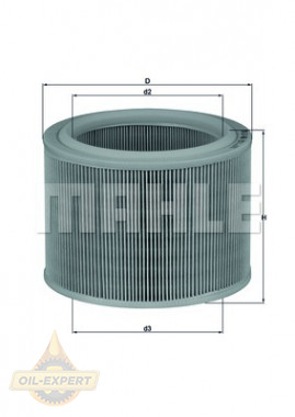 Mahle/knecht Фильтр воздушный MAHLE/KNECHT LX 486 - Картинка 2