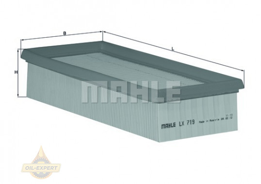 Mahle/knecht Фильтр воздушный MAHLE/KNECHT LX 719 - Картинка 2